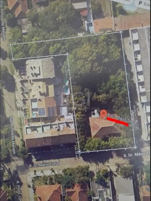 Foto 1 de Lote/Terreno à venda, 2459m² em Tristeza, Porto Alegre