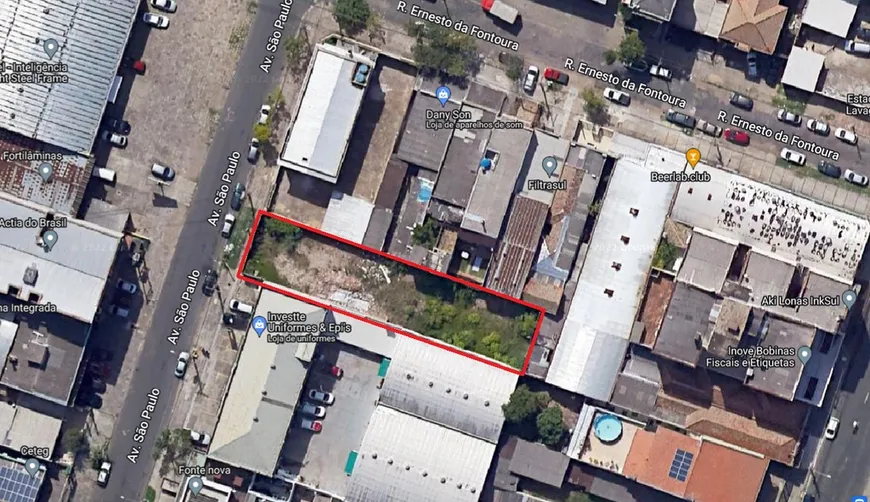 Foto 1 de Lote/Terreno à venda, 569m² em São Geraldo, Porto Alegre