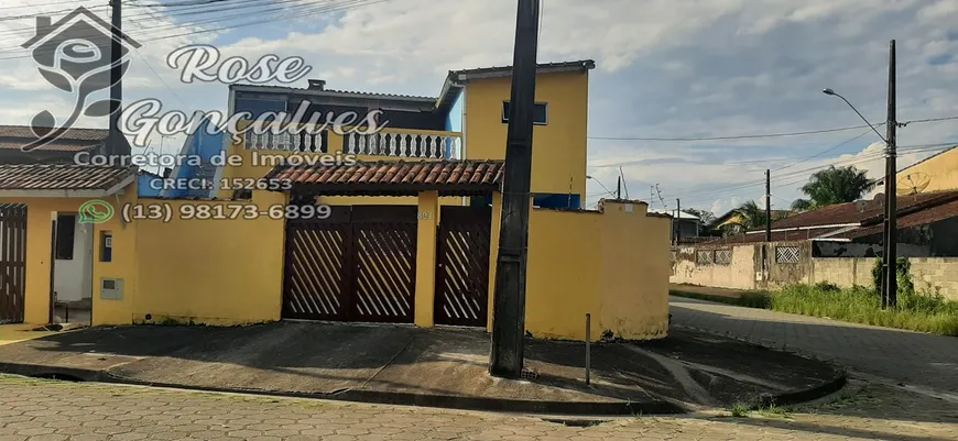 Foto 1 de Casa com 3 Quartos à venda, 113m² em Jardim das Palmeiras, Itanhaém