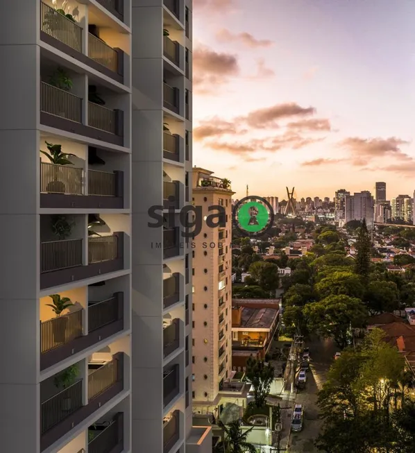 Foto 1 de Apartamento com 1 Quarto à venda, 35m² em Brooklin, São Paulo