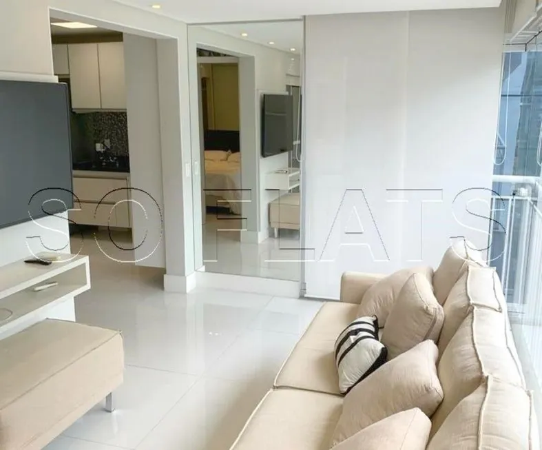 Foto 1 de Flat com 1 Quarto à venda, 54m² em Itaim Bibi, São Paulo