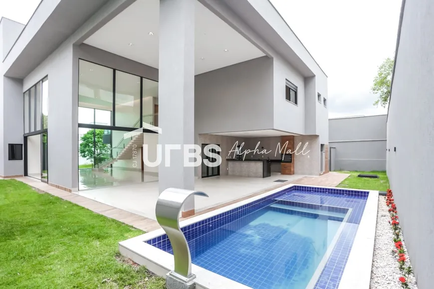 Foto 1 de Casa de Condomínio com 5 Quartos à venda, 474m² em Alphaville Flamboyant Residencial Araguaia, Goiânia