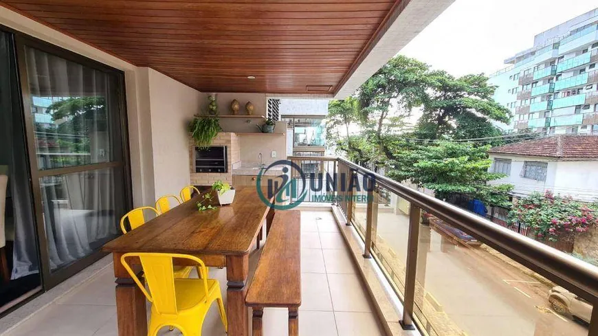 Foto 1 de Apartamento com 3 Quartos à venda, 118m² em Charitas, Niterói