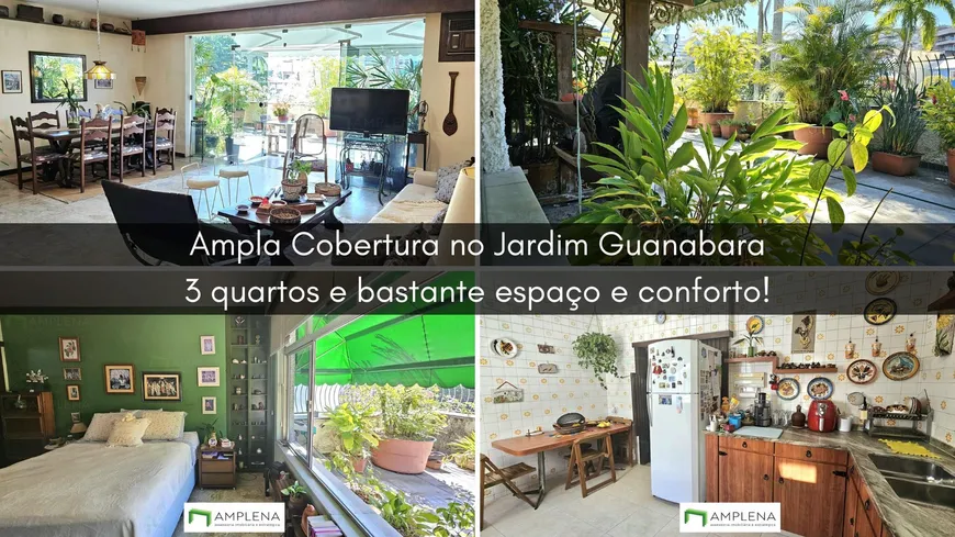 Foto 1 de Apartamento com 4 Quartos à venda, 234m² em Jardim Guanabara, Rio de Janeiro