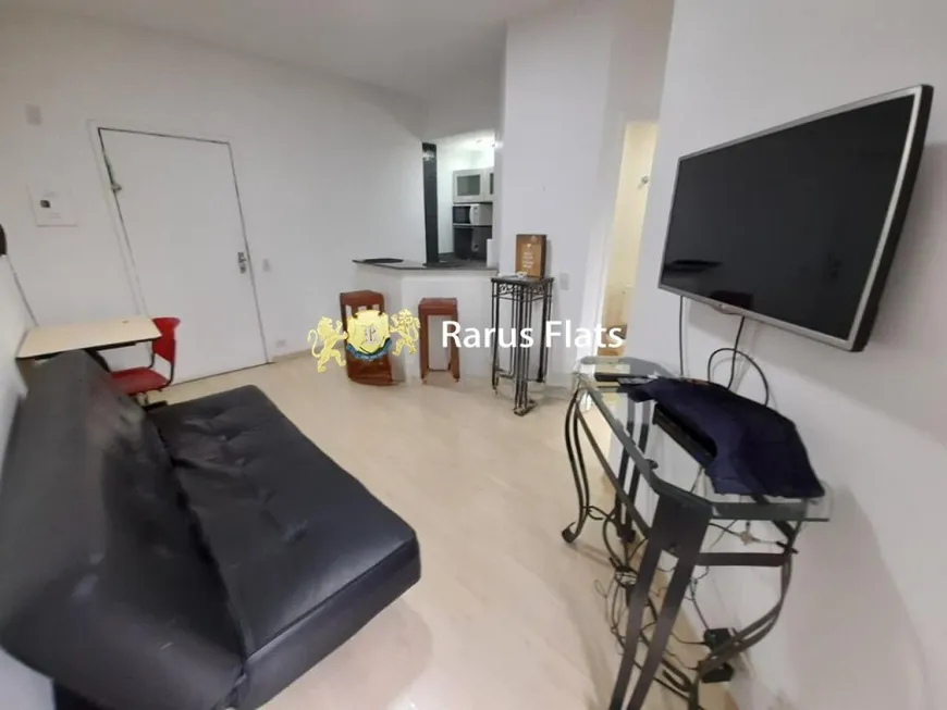 Foto 1 de Flat com 1 Quarto para alugar, 33m² em Jardins, São Paulo