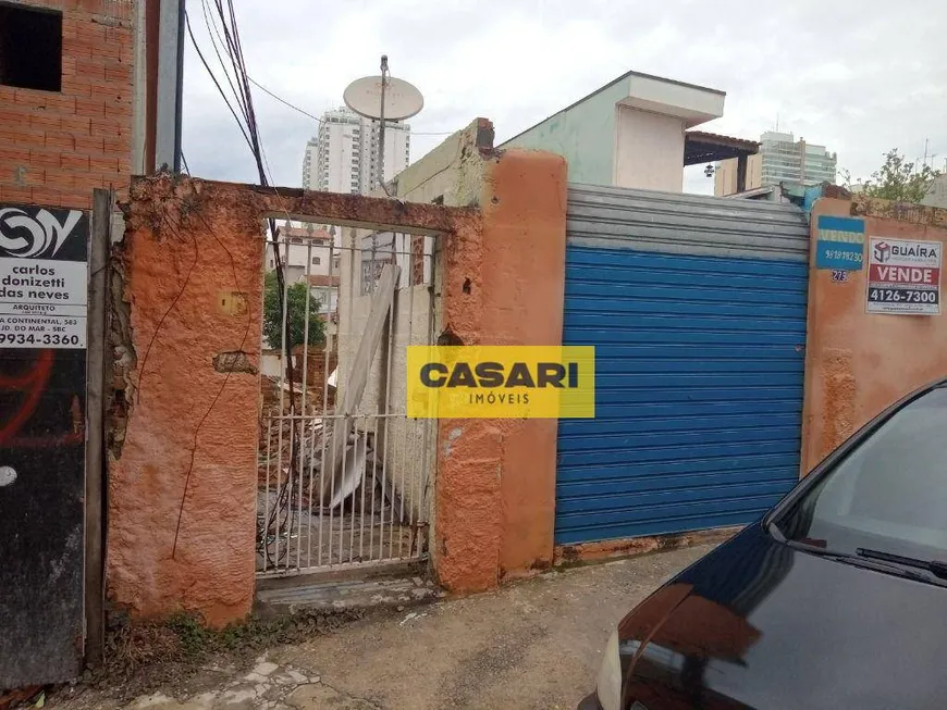 Foto 1 de Lote/Terreno à venda, 256m² em Anchieta, São Bernardo do Campo