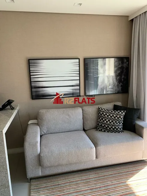 Foto 1 de Flat com 1 Quarto à venda, 46m² em Pinheiros, São Paulo