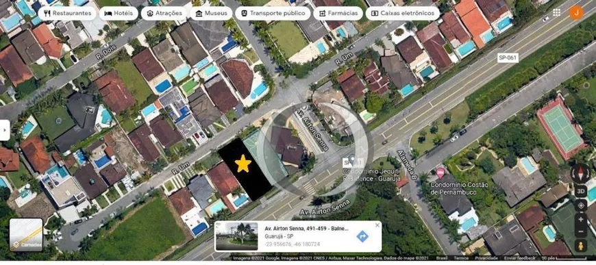 Foto 1 de Lote/Terreno à venda, 360m² em Balneário Praia do Pernambuco, Guarujá