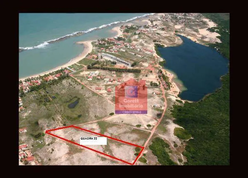 Foto 1 de Lote/Terreno à venda, 12891m² em Praia de Tabatinga, Nísia Floresta