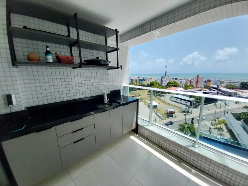 Foto 1 de Apartamento com 2 Quartos para alugar, 72m² em Altiplano Cabo Branco, João Pessoa