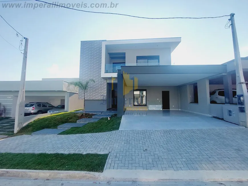 Foto 1 de Casa de Condomínio com 4 Quartos à venda, 250m² em Loteamento Floresta, São José dos Campos