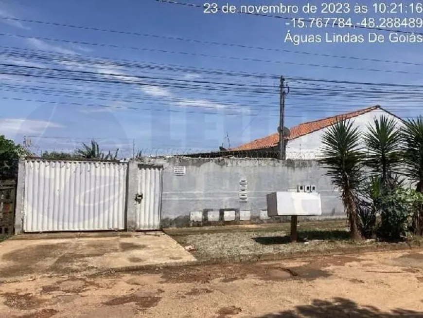 Foto 1 de Casa com 2 Quartos à venda, 65m² em Mansões Odisséia, Águas Lindas de Goiás