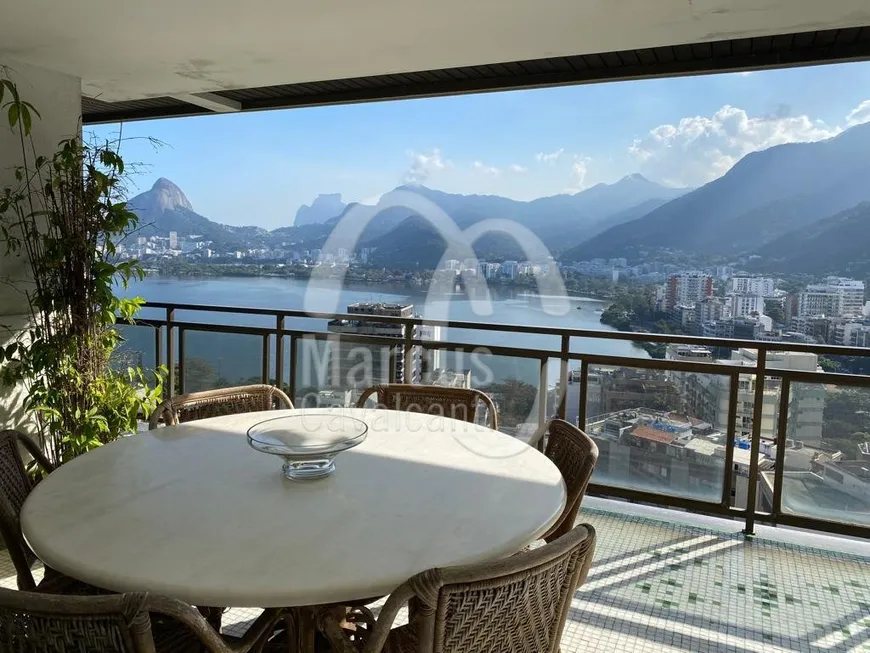 Foto 1 de Apartamento com 4 Quartos à venda, 543m² em Lagoa, Rio de Janeiro