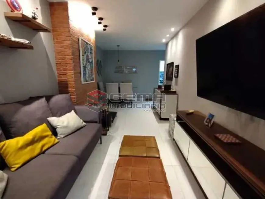 Foto 1 de Apartamento com 1 Quarto à venda, 64m² em Laranjeiras, Rio de Janeiro