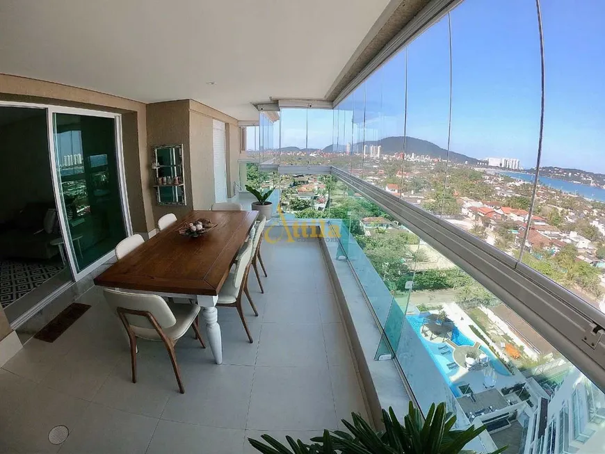 Foto 1 de Apartamento com 3 Quartos à venda, 130m² em Enseada, Guarujá