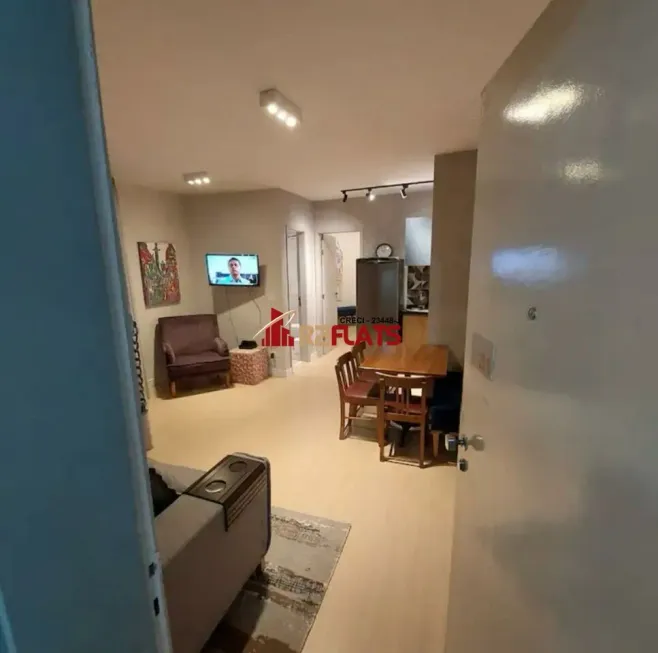 Foto 1 de Flat com 1 Quarto para alugar, 42m² em Moema, São Paulo