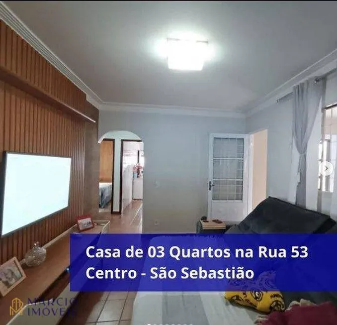 Foto 1 de Casa com 3 Quartos à venda, 200m² em Centro, São Sebastião