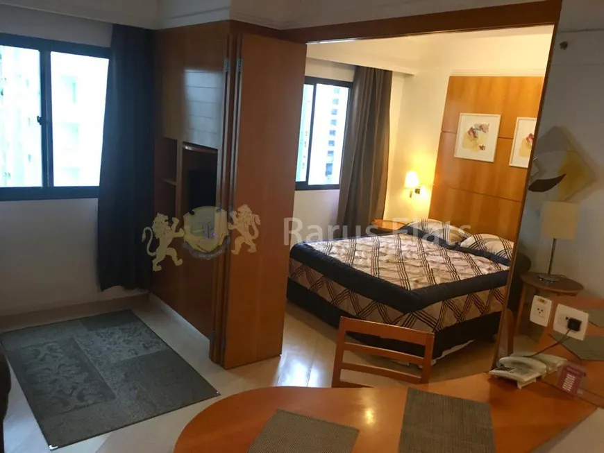 Foto 1 de Flat com 1 Quarto para alugar, 31m² em Moema, São Paulo