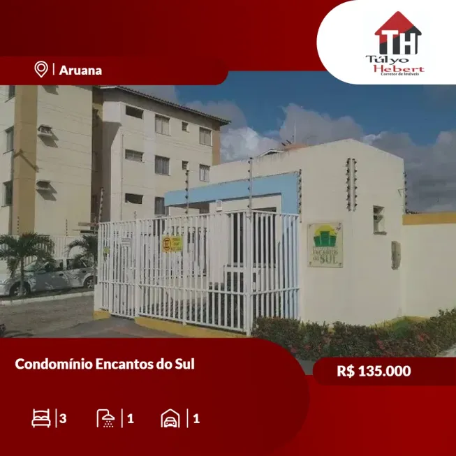 Foto 1 de Apartamento com 3 Quartos à venda, 60m² em Marivan, Aracaju