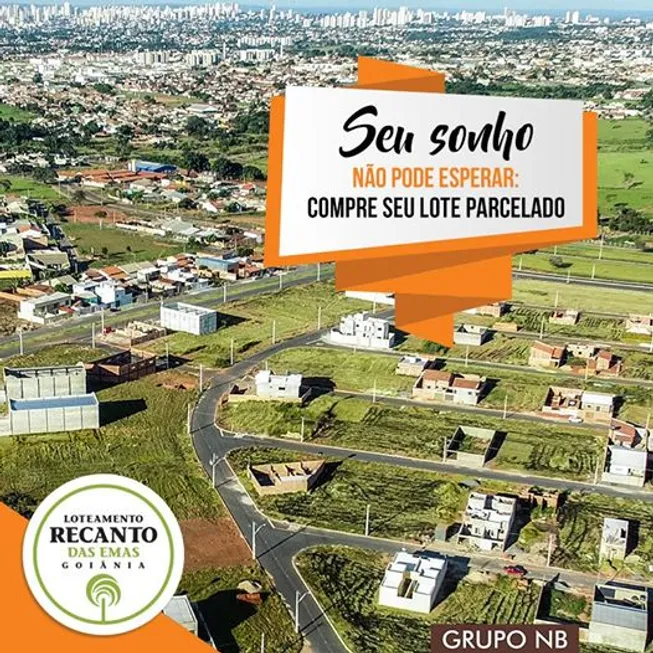 Foto 1 de Lote/Terreno à venda, 200m² em Residencial Recanto das Emas, Goiânia