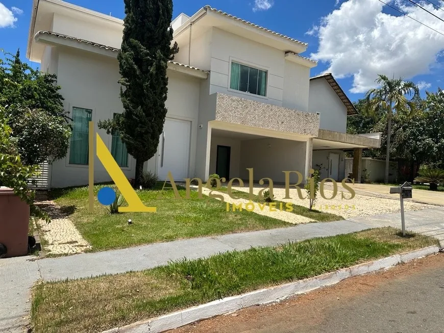 Foto 1 de Casa de Condomínio com 4 Quartos para alugar, 340m² em Loteamento Portal do Sol I, Goiânia