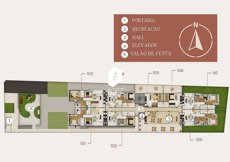 Foto 1 de Apartamento com 2 Quartos à venda, 55m² em Campo Comprido, Curitiba