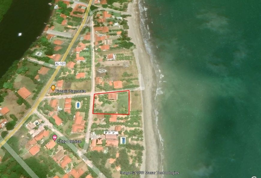 Foto 1 de Lote/Terreno à venda, 2460m² em Boqueirao, Japaratinga