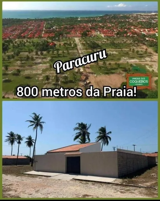 Foto 1 de Lote/Terreno com 1 Quarto à venda, 150m² em , Paracuru