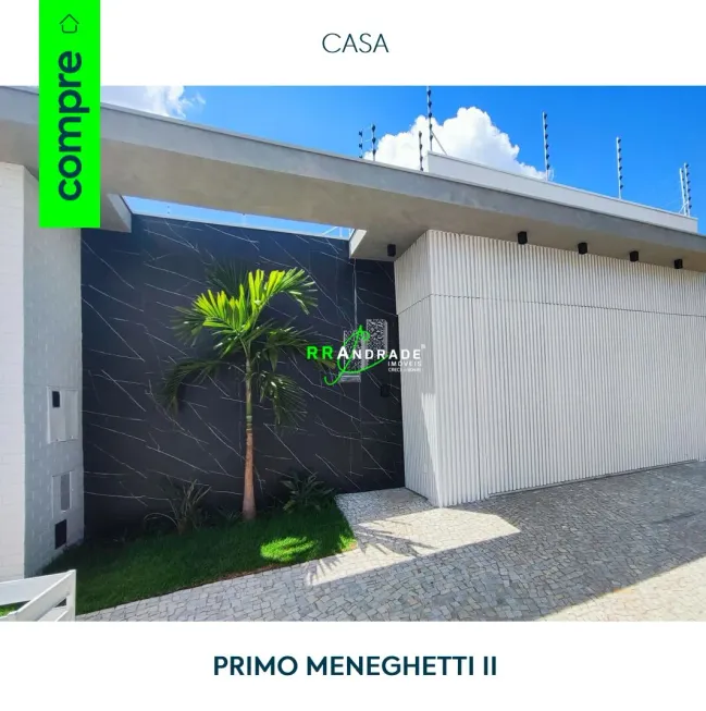 Foto 1 de Casa com 3 Quartos à venda, 140m² em Esplanada Primo Meneghetti II, Franca