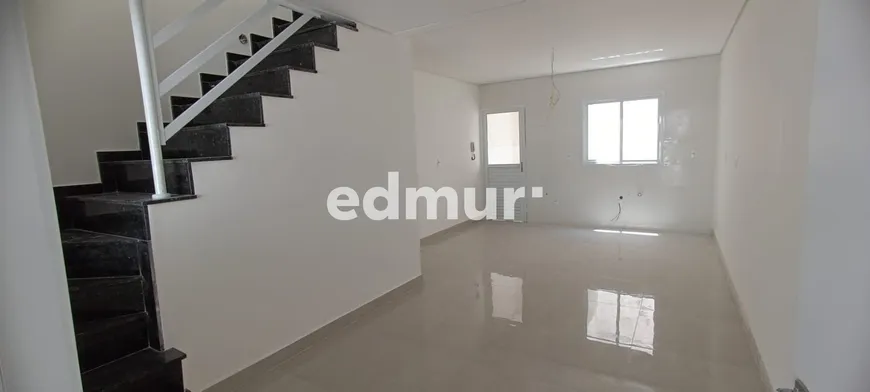 Foto 1 de Sobrado com 3 Quartos à venda, 122m² em Vila Homero Thon, Santo André