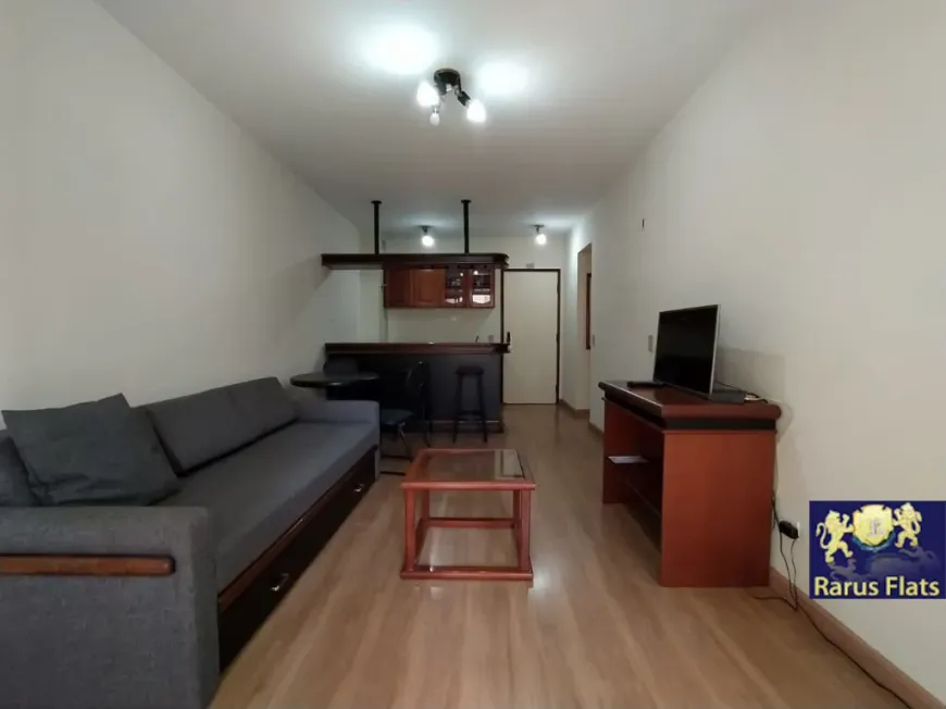 Foto 1 de Flat com 1 Quarto para alugar, 42m² em Jardim Paulista, São Paulo