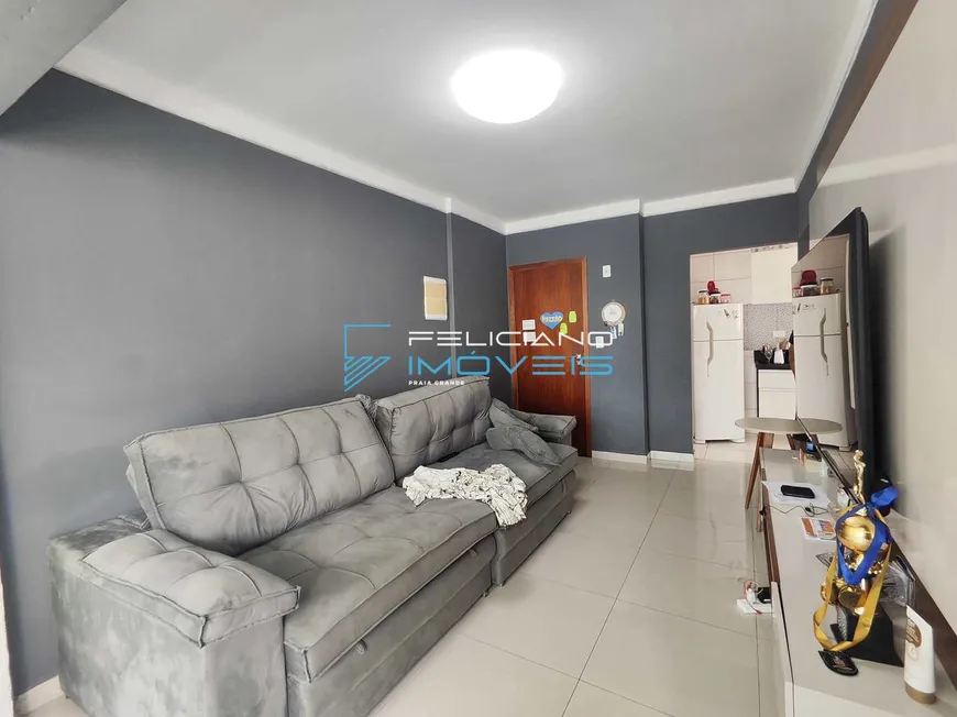 Foto 1 de Apartamento com 1 Quarto à venda, 52m² em Canto do Forte, Praia Grande