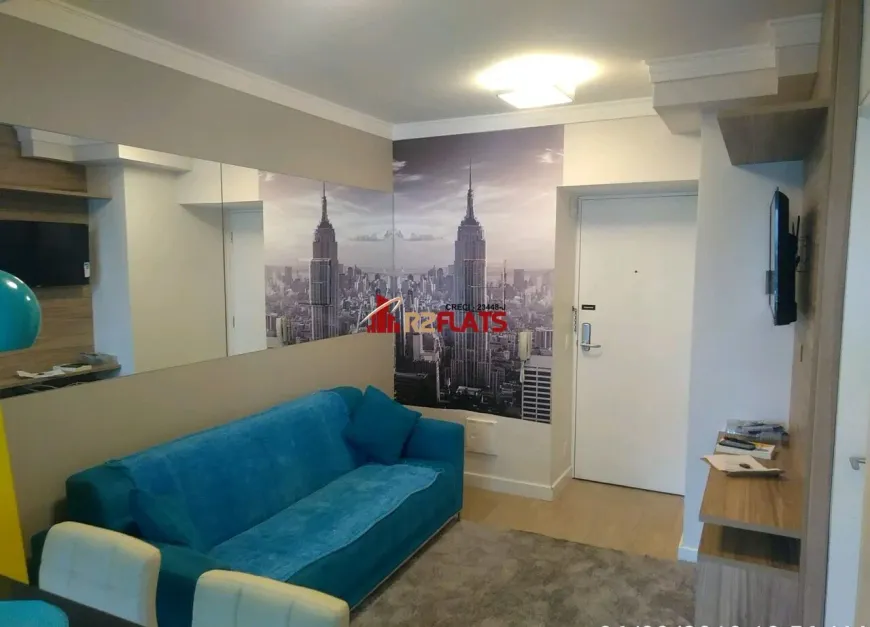 Foto 1 de Flat com 2 Quartos para alugar, 54m² em Vila Olímpia, São Paulo