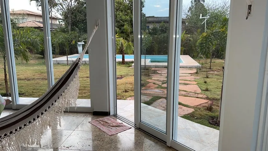 Foto 1 de Casa de Condomínio com 4 Quartos para venda ou aluguel, 411m² em Residencial Aldeia do Vale, Goiânia