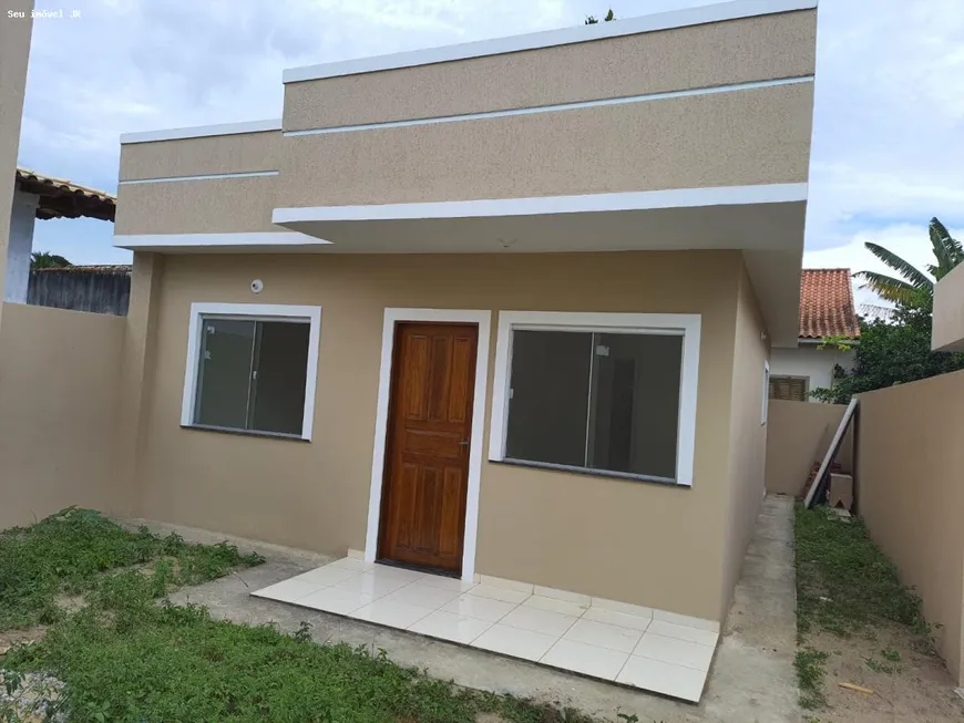 Foto 1 de Casa com 2 Quartos à venda, 70m² em Boa Perna, Araruama