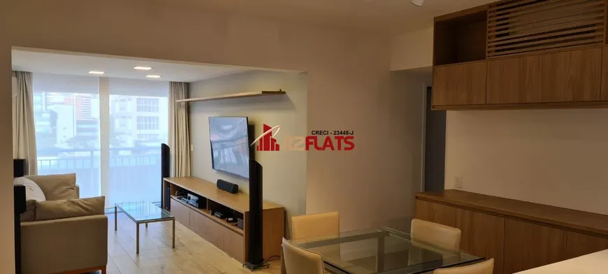 Foto 1 de Flat com 2 Quartos à venda, 80m² em Itaim Bibi, São Paulo