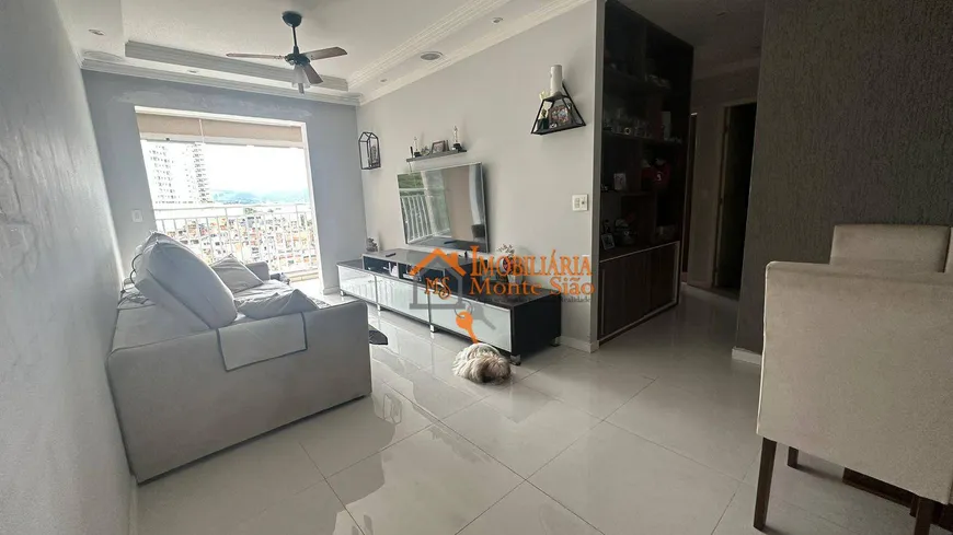 Foto 1 de Apartamento com 3 Quartos à venda, 77m² em Vila Rosalia, Guarulhos