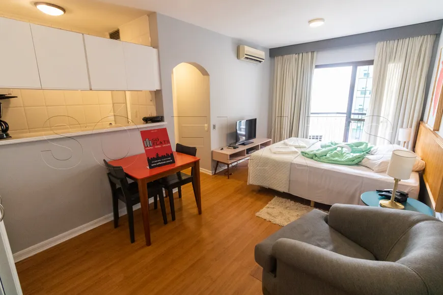 Foto 1 de Flat com 1 Quarto à venda, 34m² em Jardins, São Paulo