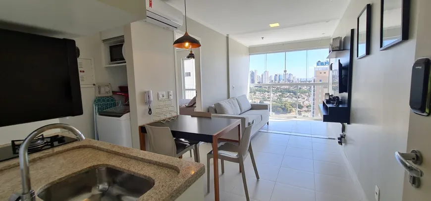 Foto 1 de Apartamento com 1 Quarto para alugar, 43m² em Jardim Goiás, Goiânia