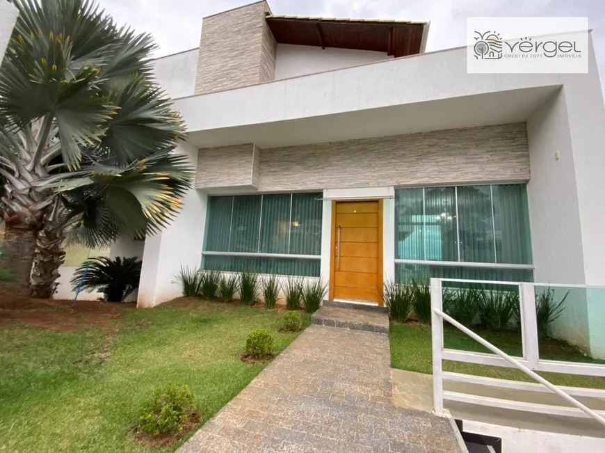 Foto 1 de Casa de Condomínio com 5 Quartos à venda, 459m² em Condominio Pontal da Liberdade, Lagoa Santa