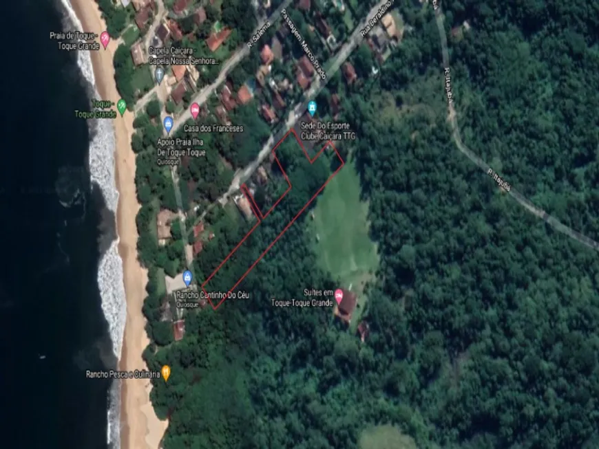 Foto 1 de Lote/Terreno à venda, 5607m² em Praia do Toque - Toque Grande, São Sebastião