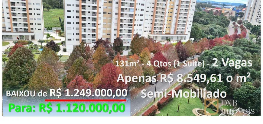 Foto 1 de Apartamento com 4 Quartos à venda, 131m² em Ecoville, Curitiba