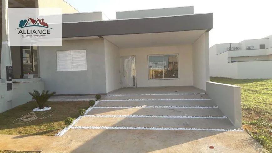 Foto 1 de Casa de Condomínio com 3 Quartos à venda, 137m² em Vila Monte Alegre, Paulínia