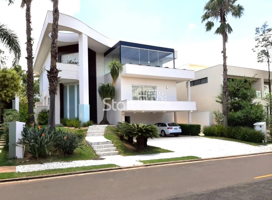 Foto 1 de Casa de Condomínio com 4 Quartos para venda ou aluguel, 481m² em Alphaville Dom Pedro, Campinas