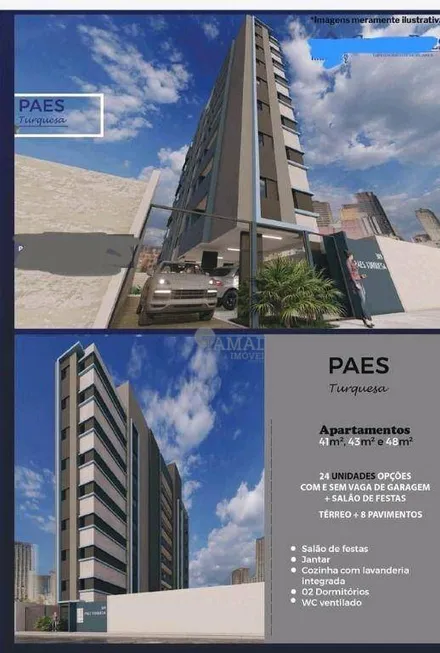 Foto 1 de Apartamento com 2 Quartos à venda, 48m² em Cidade Patriarca, São Paulo