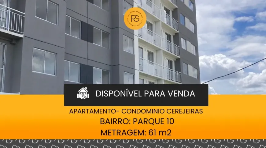 Foto 1 de Apartamento com 2 Quartos à venda, 61m² em Parque Dez de Novembro, Manaus