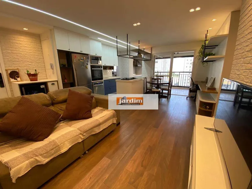 Foto 1 de Apartamento com 3 Quartos à venda, 88m² em Jardim, Santo André