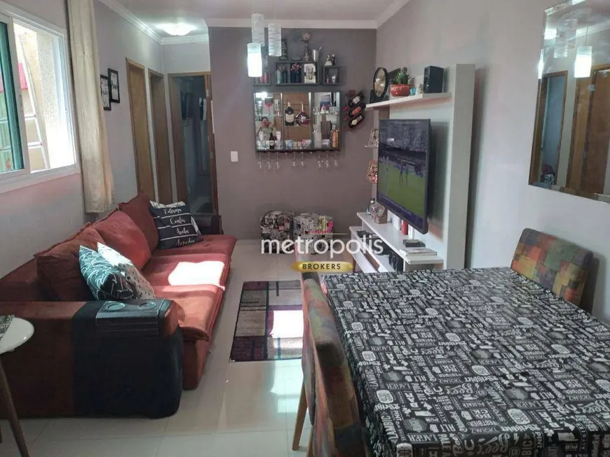 Foto 1 de Apartamento com 2 Quartos à venda, 56m² em Jardim Ana Maria, Santo André