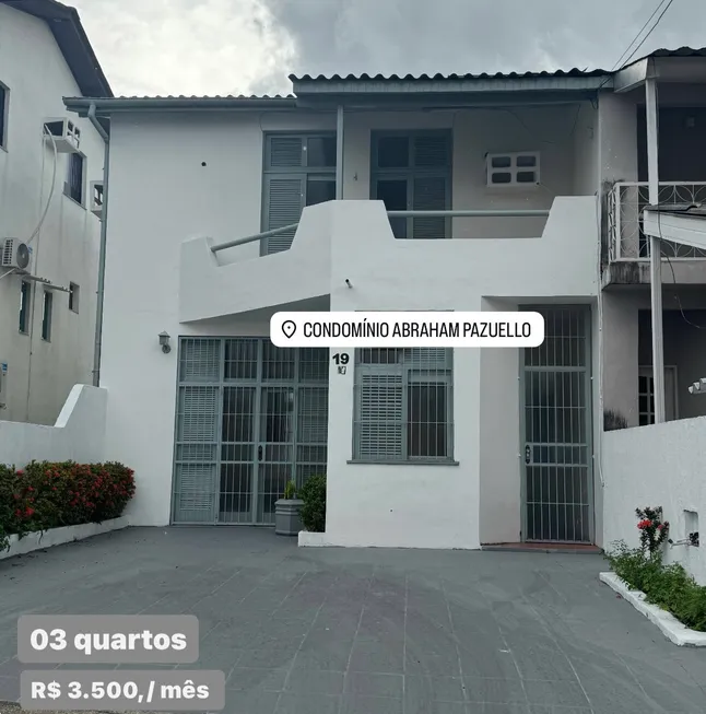 Foto 1 de Casa de Condomínio com 3 Quartos para alugar, 150m² em Ponta Negra, Manaus