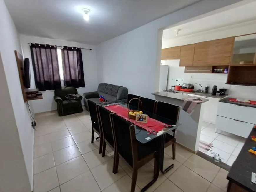 Foto 1 de Apartamento com 2 Quartos para alugar, 48m² em Prolongamento Vila Santa Cruz, Franca